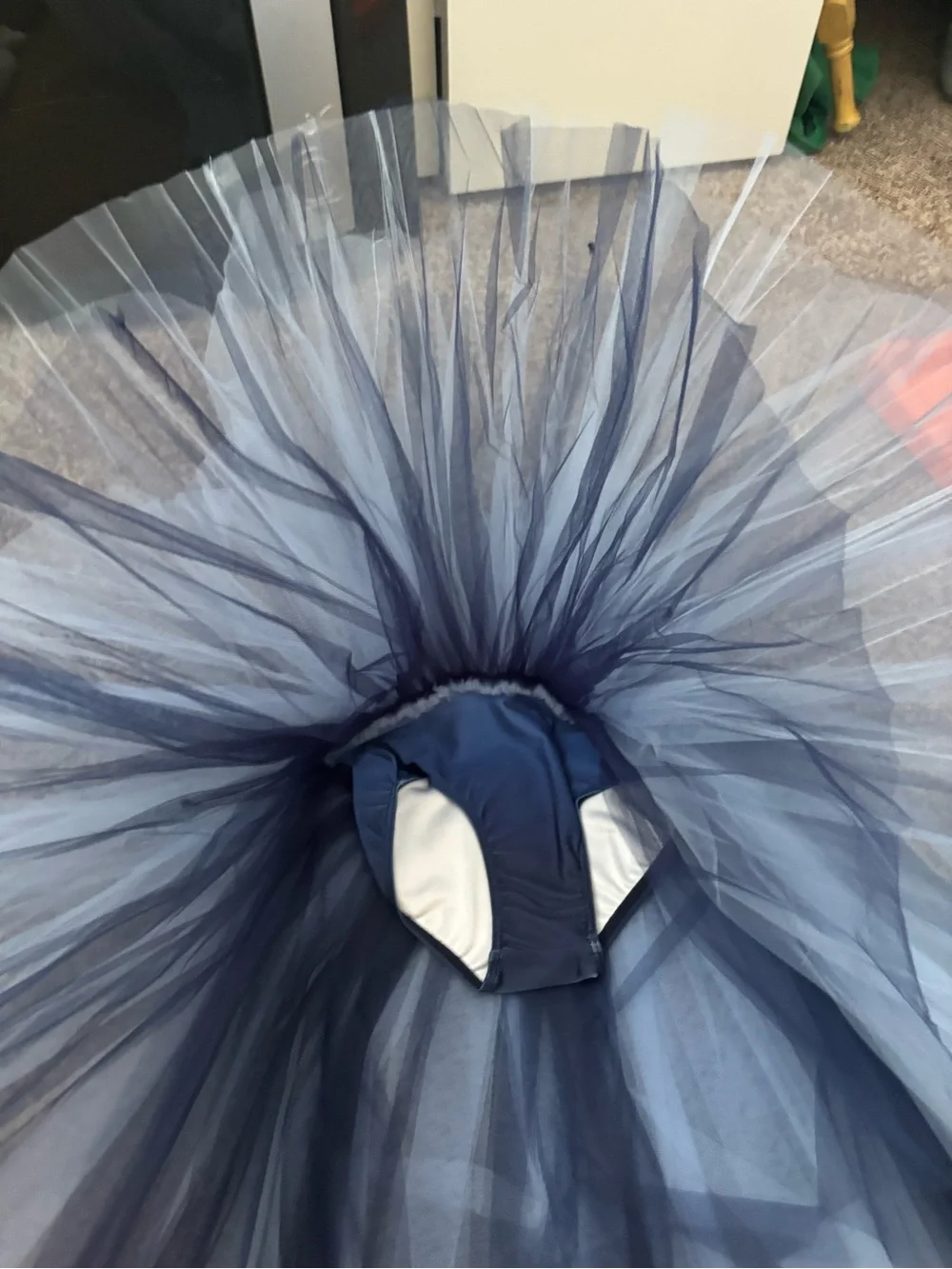 Blue Ombre Tulle Princess Costume Dress - Kids 4/5